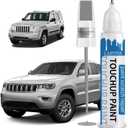5 x Bright Silver(PS2/WS2) Touch Up Paint for Jeep-Exact Match 2 in 1 touchup Paint Pen for Chips and Nicks Repair Car Paint Scratch Repair Kit (EXP 05/15/25)