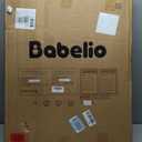 BABELIO Safety Gate Door Fits for Stairs, Narrow and Wide Doorways with Auto Close, Easy Install, No Drilling, Pressure Mounted for Baby, Child, Pets, Dog/Puppy, 26''-40'', White