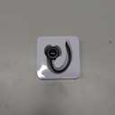 Bluetooth 5.2 Headset, Single Ear Earpiece Earphone with Mic, Hook, Noise Cancelling Headset for Business, Trucker, Driver, Wireless Bone Conduction Headphone with Ear Caps (S/M/L) for iPhone Android