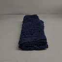 Yimobra Bathroom Rugs Non Slip Washable 32x20 Inch - Ultra Soft Absorbent Chenille Bath Mat, Quick Dry Shaggy Floor Carpet for Tub Shower, Denim Blue Home Decor Accessories