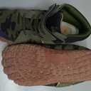 KUBUA Kids Barefoot Shoes Boys Girls Minimalist High Top Sneakers Zero Drop Splay Shoes for Sports Trekking Hiking Tennis Running Green 6 Big Kid