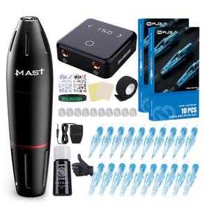 Dragonhawk Tattoo Machine Kit Rotary Tattoo Pen Gun Kit 20Pcs Tattoo Cartridges Needles Foot Pedal Power Supply for Tattoo Artists (Machine Kit) Dragonhawk Tattoo Machine Kit Rotary Tattoo Pen Gun Kit 20Pcs Tattoo Cartridges Needles Foot Pedal Power Supply for Tattoo Artists (Machine Kit)