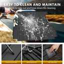 Powerty Truck Bed Mat for Chevy Colorado/GMC Canyon 2015-2022 Accessories 5FT Vehicle Bed All Weather Truck Bed Liner TPE Pickup Bed Mat Black