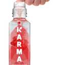 Karma Probiotic Water - 12 Pack, Berry Cherry Drink - Immune & Gut Health Support (EXP 11/30/26)