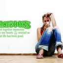 Design With Vinyl Home Wall Decals - Scrapbooks Bind Together Memories Removable Wall Sticker Home Decoration - Size: 23 in x 44 in