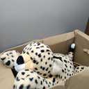 IKASA Giant Cheetah Stuffed Animal Plush Toy,Large Leopard Cute Jumbo Soft Toys,Huge Big Size Plushy Plushie,Gifts for Kids (Brown, 30 inches)