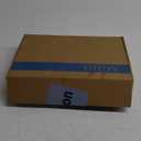 VOTON Waterfall Bathroom Faucets Brushed Nickel Modern Single Handle Sink Faucet for 1 or 3 Holes with Deck Plate and Pop-Up Drain, Rv Sink Camper Farmhouse Faucet (Regular version: 7.5 inches in height)