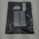 JUNDUN Fireproof Document Bags, 14.2”x 10.0”Waterproof and Fireproof Money Bag with Aluminum Foil Lining, Fireproof Safe Storage Pouch with Zipper for Document and Cash, Black