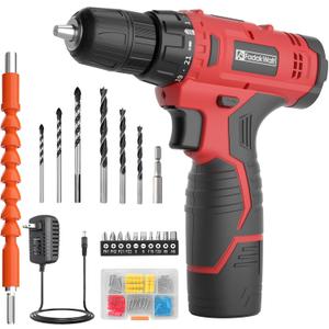 Fadakwalt Cordless Drill Set, 20V Electric Power Drill with Battery And Charger
