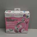 Hello Kitty Wireless Bluetooth Light-Up Headphones with Built-in Microphone, Foldable Design, Adjustable Headband, 8 Hours Playtime, LED Kitty Earcups, for Kids & Adults (Pink)