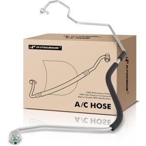 A-Premium A/C Liquid Line Hose Assembly Compatible with Chevrolet Cavalier & Pontiac Sunfire, 1995-2005, Condenser to Evap, w/o Orifice Tube
