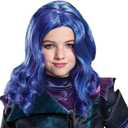Disguise Descendants 3 Mal Wig Costume Accessory, Purple