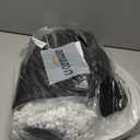 Sliding Garage Door Screen 2 Car with Track Closure, 16x7Ft Garage Net Screen Retractable Privacy Curtain Keep Annoying Animals Out Easy Assembly Fiberglass Mesh Screen Door for 2 Car Garage, Black