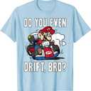 Nintendo Mario Kart Do You Even Drift Bro Graphic T-Shirt T-Shirt, 3T