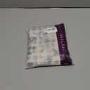 jinchan Floral Kitchen Curtains 26x30 Inch Linen Tier Curtains Farmhouse Cafe Half Window Drapes Over Sink Light Filtering Blue on Beige for Living Room Laundry RV Rod Pocket 2 Panels