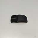 Bluetooth Arc Mouse Foldable Slim and Portable Mini Wireless Computer Travel Mouse Folding Optical Touch Mice for Laptop Tablet - Black