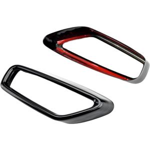 Car Tail Muffler Exhaust Pipe Output Cover Parts Fit For BMW 5 Series G30 G38 2018-2022 External Accessories