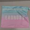 2 Pcs Large Travel Laundry Bags - Waterproof Wet Dry Bags for Gym Clothes, Swimming, Yoga (Pink+Green)