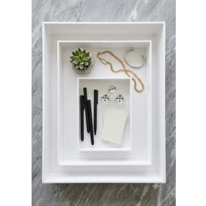 Set of Nested Acrylic Storage Trays
