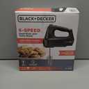 BLACK+DECKER MX3200B 6-Speed Hand Mixer with Turbo Boost, Black (Basic)