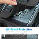 for 2025 Mazda CX5/CX-5Accessories 2017 2018 2019 2020 2021 2022 2023 2024 Car Cup Holder Inserts Center Console Tray Replacement Silicone Mat Pad Drink Holder Storage Organizer