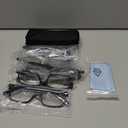 NORPERWIS Reading Glasses 5 Pairs Quality Readers Spring Hinge Glasses for Reading for Men and Women (5BLACK, 2.50)