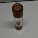 Wood Salt and Pepper Grinder, Salt Grinder and Pepper Mill, Oak Wood Shakers with Adjustable Ceramic Grinders - 8 inches, 1 Pack