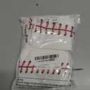 Flutesan 50 Pack 6 x 8 Inch Drawstring Baseball Party Favor Bags Plastic Baseball Snack Goodie Bags Gift Packaging Storage for Birthday Sports Theme Party Supplies