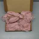 VitalCozy Pink Bow Garland Banner for Coquette Birthday Pink Bow Party Hanging Swirls Decorations for Baby Shower Bridal Shower Bachelorette Party Decor