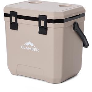 CLAMBER Portable Cooler with 48H Ice Retention, 25qt