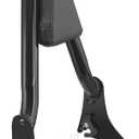 YHMOTO Detachable Passenger Backrest Sissy Bar for Harley Touring Road King Road Glide Street Glide Electra Glide CVO 2009-2026