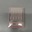 Glamnetic Press On Nails - Sweetie Set | Super Short Pink Fake Nails, Extra Short Salon Quality Milky Nails | 12 Sizes - 30 Nail Kit with Glue