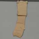 Amazon Basics Medical Compression Stockings, 20-30 mmHg Support, Women & Men Thigh Length Hose, Open Toe, Beige, Small (Previously Amazon Basic Care)