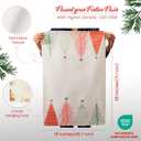 The Fine Living Co. 100% Cotton Merry Christmas Kitchen Towels, 18'x28' Set of 2 (Cherry Red & Green)