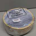 96 Pcs Blue and Orange Paper Plates 9 Inch Gradient Scalloped Paper Plates Disposable Dinner Dessert for Birthday Wedding Bridal Party Supplies, 6 Colors (Colorful)