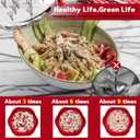 Vitoler Chicken Shredder,Visible Chicken Breast Shredder Tool Twist with Large Meat Shredder Machine