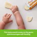 Happy Baby Organics Teether, 3 Flavor Variety Pack, 12 Count (Pack of 3) (EXP 04/08/26)