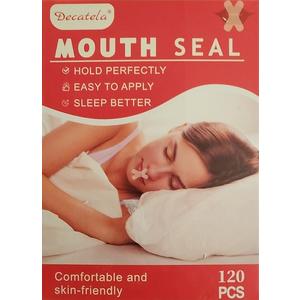 Mouth Tape for Sleeping Gentle Transparent White Tape 240 Pcs - Hypoallergenic for Sensitive Skin, Painless Removal, Breathable Comfortable to Exercise