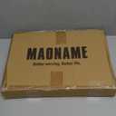 MAONAME White Decorative Tray with Handles, Plastic Serving Tray for Coffee Table, Marbling Rectangular Trays for Ottoman, Bathroom, Storage, 15.8" Lx 10.2" W X 1.4" H