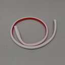 39" Side Open One Cord Hider (<1/4") for Wall Mounted Tv, Extension Flexible Cable Cover to Hide Conceal Cords Along Wall, Wire Raceway Management Cable Concealer Channel, Electric Cord Organizer, White