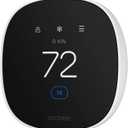 Ecobee Smart Thermostat Essential - Energy Star Certified programmable Wi-Fi Thermostat - Works with Siri, Alexa, and Google Assistant