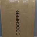 330LB Folding Hand Truck Heavy Duty Carrying, Combination of Four Wheels and Two Wheels Convertible Dolly Cart with Retractable Handle Dolly for Moving Office Carts(Orange)