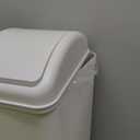 Kiddream 14 L/ 3.6 Gallon Small Waste Bin with Lid, Plastic Garbage Trash Can
