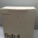Sonos Sub 4 - Wireless Subwoofer - White Dual Force-Canceling Woofers | Deep, Dynamic Bass | Works with Arc, Arc Ultra, Beam soundbars | WiFi, 
Unit Count	1 Count
Item Dimensions D x W x H	6.22"D x 15.31"W x 15.83"H