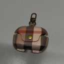 for AirPods Pro 3 Case (2025) with Keychain, Full-Body Protective Cover for AirPods Pro 3rd Generation for Women Men-Brown