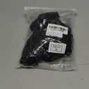 popiv Women's Sexy Lingerie Set with Garter Belt Matching Bra and Panty Lingeries Sets 4 Piece (Black, Small)