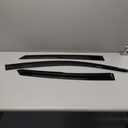 Window Visor Compatible with 2012-2018 Ford Focus, Acrylic Smoke Tinted Sun Rain Shade Guard Wind Deflector Air Vent by IKON MOTORSPORTS, 2013 2014 2015 2016 2017