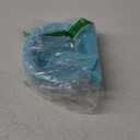 Crate Dog Bowl Removable Stainless Steel Water Food Feeder Bowls Cage Coop Cup for Cat Puppy Bird Pets (Small, Blue with Corrugated Clip)