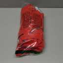 houstil Women's V Neck Halter Fishtail Bandage Bodycon Dress Party (Medium, Orange Red)