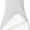 PurComfy Supersoft Sleep Sack 1.0 TOG, Premium Bamboo Viscose Baby Sleeping Bag 2-Way Zipper Sleep Sack Baby Wearable Blanket (0-3 Months, Dolphin)